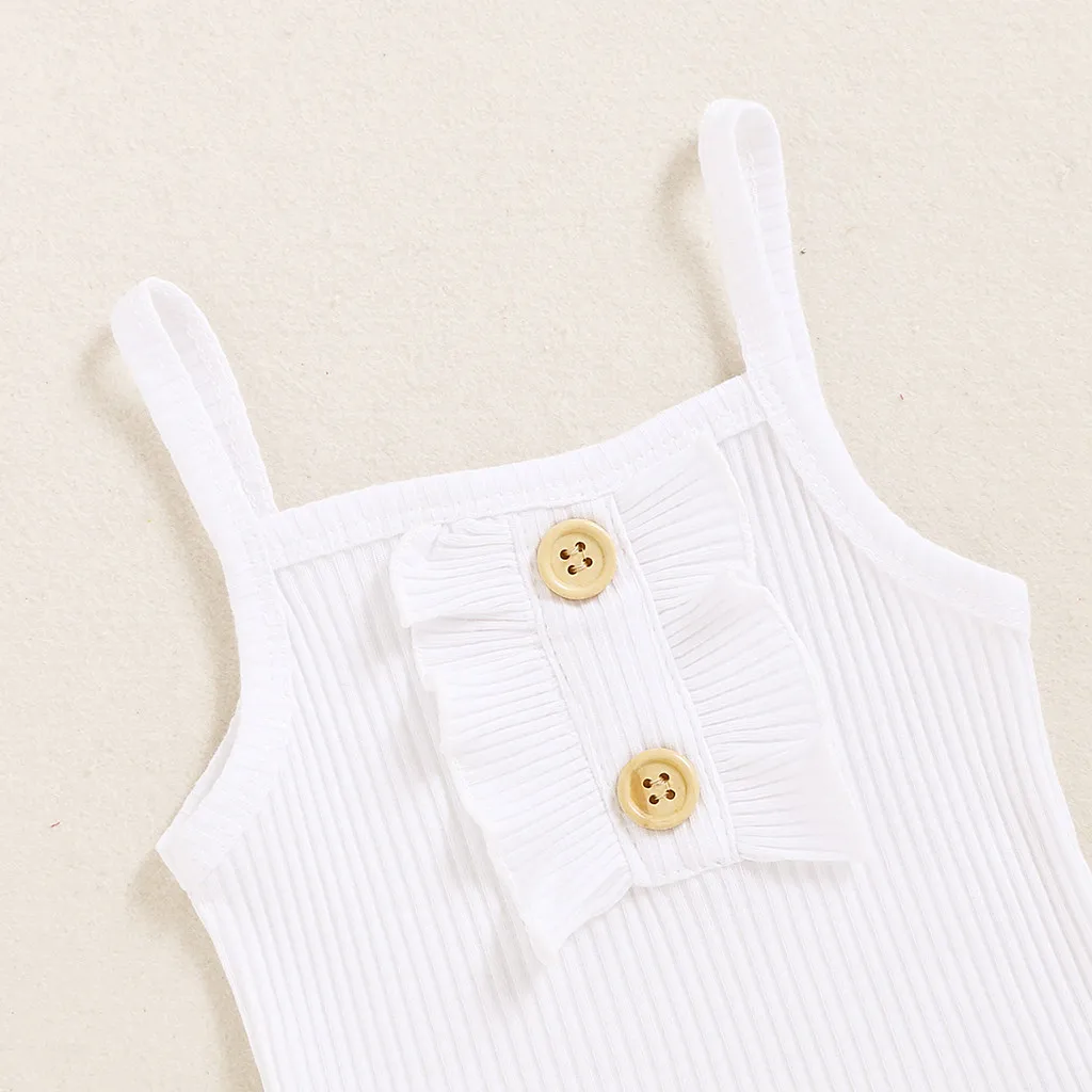 Детский цветочный комбинезон на подтяжках с оборками и шортами летний наряд для