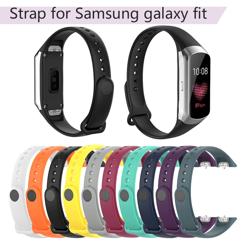 Браслет для samsung Galaxy Fit SM R370 ремешок на запястье с пряжкой сменный умный часов