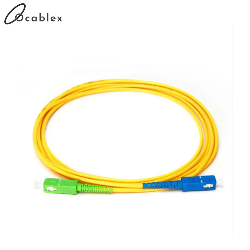 2 метра SC UPC К APC Одномодовый симплексный оптический Волоконно-оптический