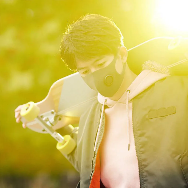 Фильтрующая маска Smartmi 97% PM 2 5 с вентиляционным клапаном долговечная фильтрующая