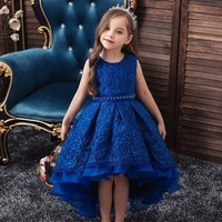 girls pageant communion dresses wedding party dress girls school opening ceremony party dance performance show embroidery dress