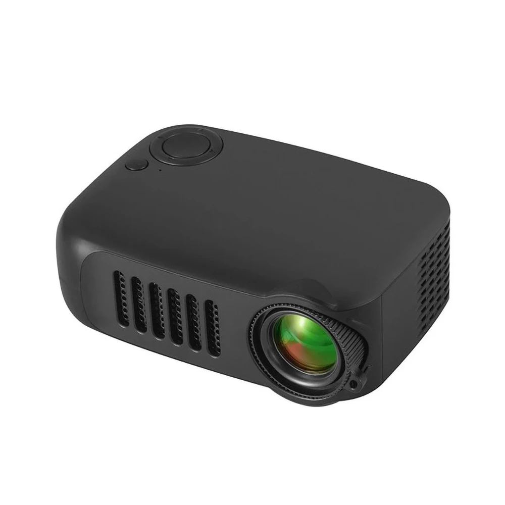 Портативный домашний мини проектор A2000 с поддержкой 1080P HDMI совместимый Micro SD