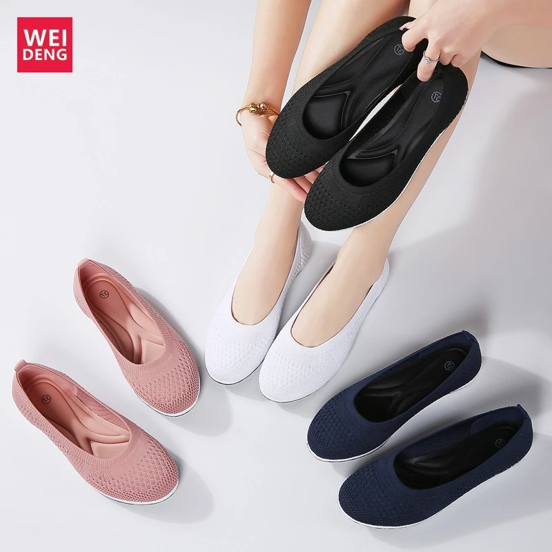Weideng натуральной кожа Внутренние Мокасины Держите Теплый Casual с мехом белых