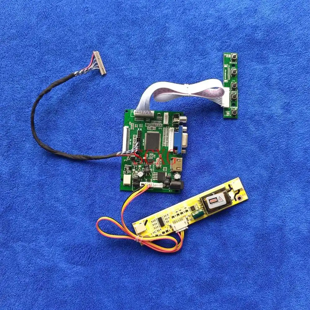 

20-Pin LVDS DIY KitFor SVA150XG01TB/SVA150XG02TB/SVA150XG04TB 1024*768 2CCFL LCD Screen Controller Board VGA AV HDMI-compatible
