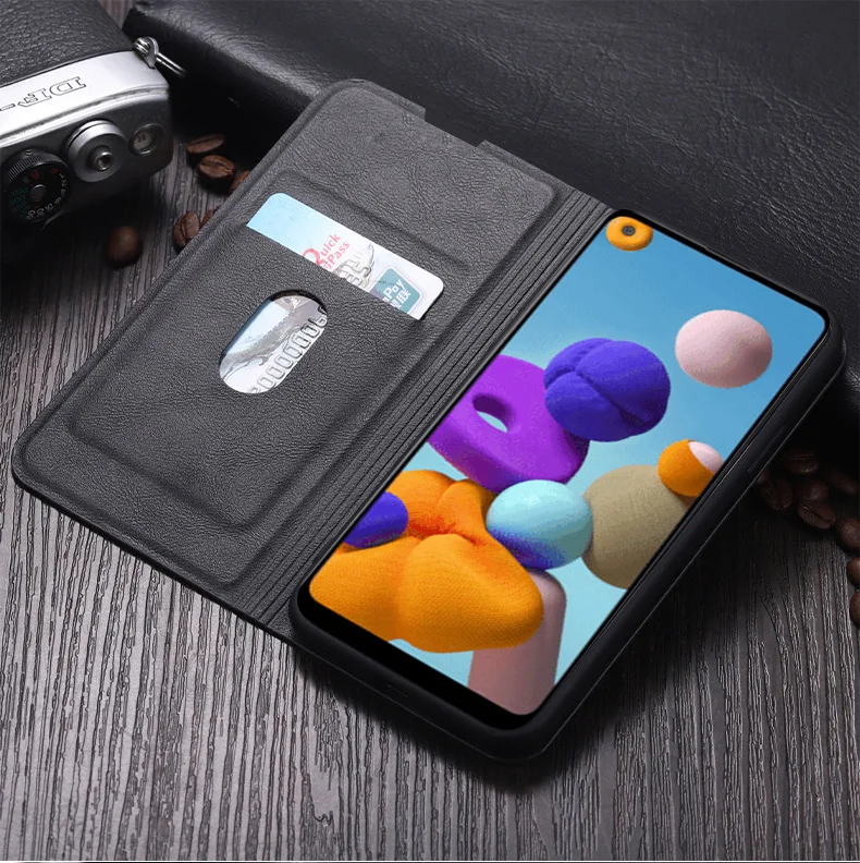 Магнитный деловой чехол для телефона Samsung Galaxy S20 FE 5G Ultra Plus Note 10 S10 Lite книжка с
