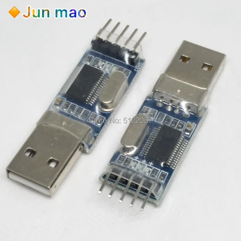 1 шт. USB к RS232 ttl конвертер адаптер модуль PL2303 с прозрачной крышкой PL2303HX