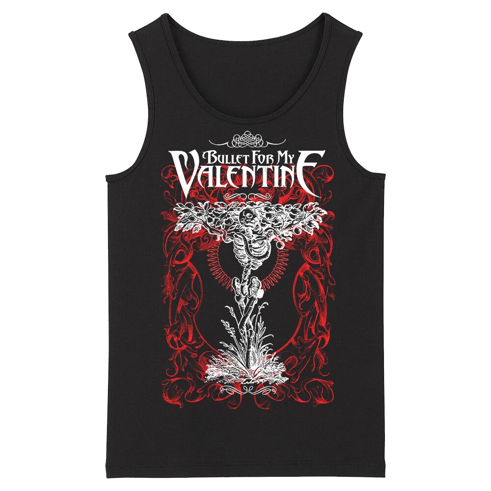 

Bloodhoof Bullet For My Valentine Grindcore Hard Metal Deathcore Men Cato New Top Black Design Tank Tops Asian Size