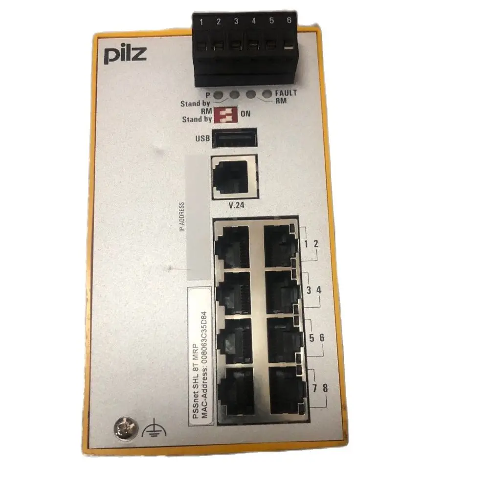 

Переключатель MRP Pilz 380601 PSSnet SHL 8T, используется в хорошем состоянии