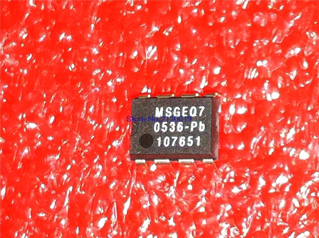 1 шт./лот MSGEQ7 полоса графический эквалайзер IC смешанный DIP-8 лучшие продажи