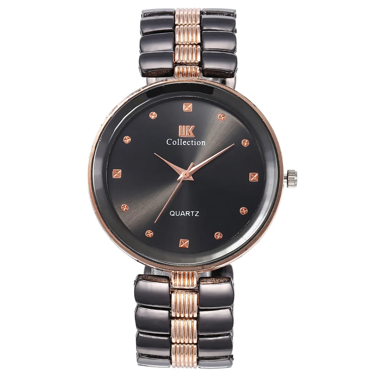 

3pcs / Set Boutique Gift Set Glasses + Large Dial Quartz Watch + Wallet Watches for Men