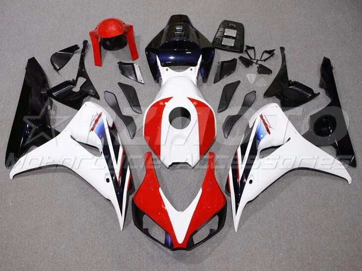 

Injection Molding New ABS Motorcycle Whole Fairings Kit Fit for HONDA CBR1000RR 2006 2007 CBR1000 06 07 Bodywork set Red blue