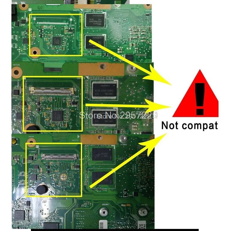 X555LD материнская плата i3-4GB-REV: 3,6 Оперативная память для ASUS X555LP X555L F555L K555L W519L Материнская плата ноутбука X555LA для тестирования системной ОК
