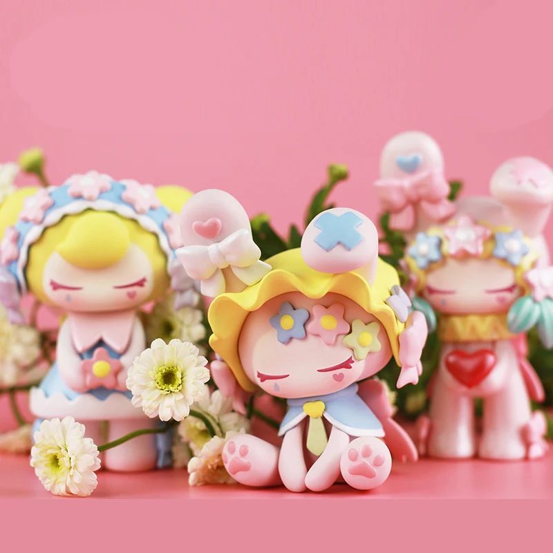 secret realm gift series cute cartoon surprise mysterious blind box hand made decoration collectible miniso guess bag toy dolls free global shipping