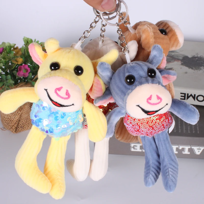 

Изысканная популярная красочная милая искусственная плюшевая талисман-ключ для свадьбы захват-машина кукла мягкая Успокаивающая кукла по...