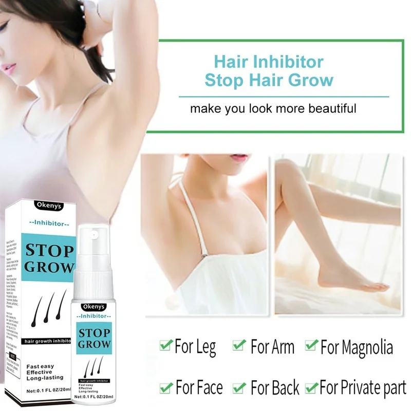 

Hair Removal Liquid Gentle Nourishing Liquid Suppresses Hair Painless Hair Removal Spray Private Parts and Armpit Essence Care