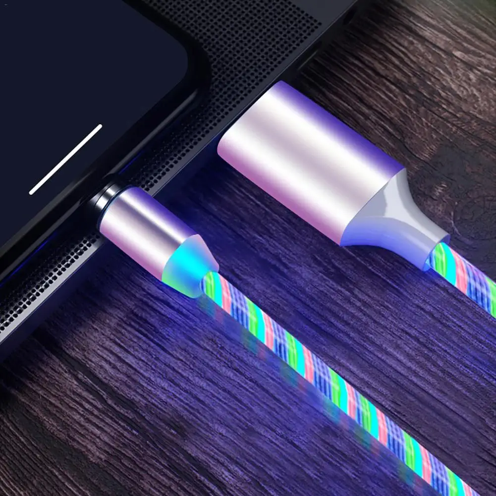 Стример линия передачи данных Магнитный Micro USB кабель Быстрая зарядка usb type C для