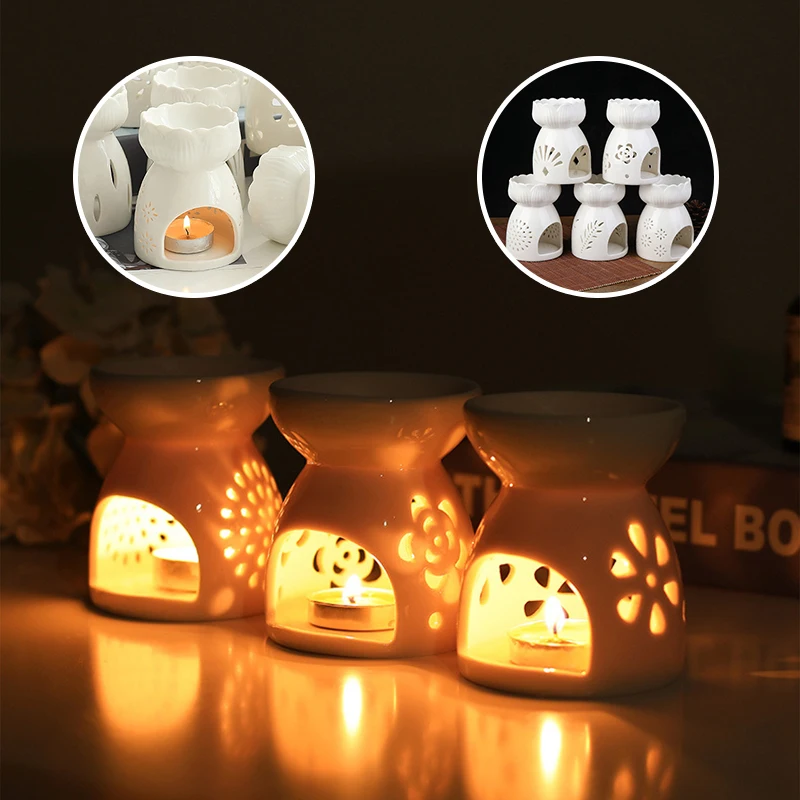 Керамический подсвечник масляная курильница для ароматерапии масляные лампы