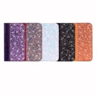 Блестящий чехол-книжка для iPhone 12 Mini 11 Pro Max 7 8 6 6S Plus 5S SE X XR XS Max