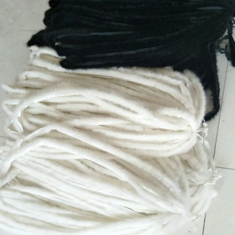 Лента из натурального меха норки пушистая отделка одежды аксессуары для шитья