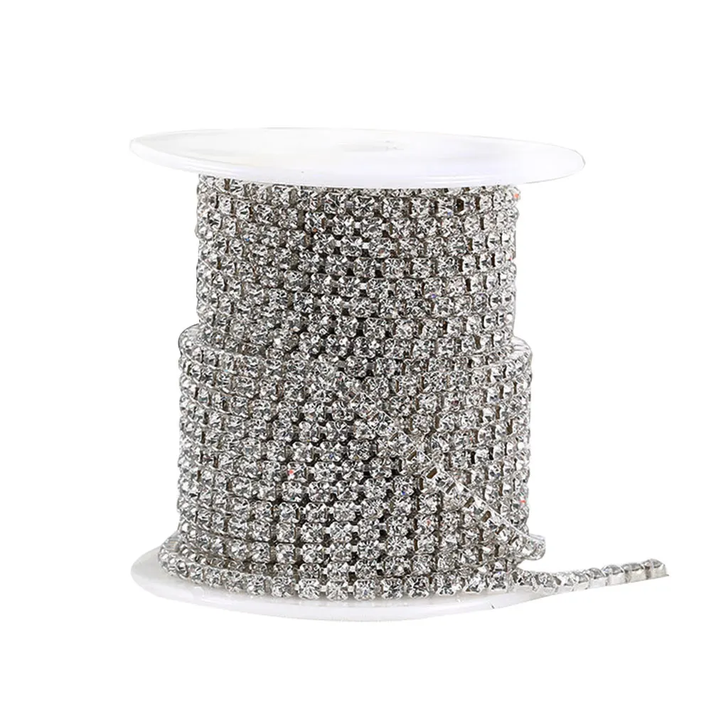 Золотистый серебристый цвета алмаза сетчатые украшения вечерние Рождества