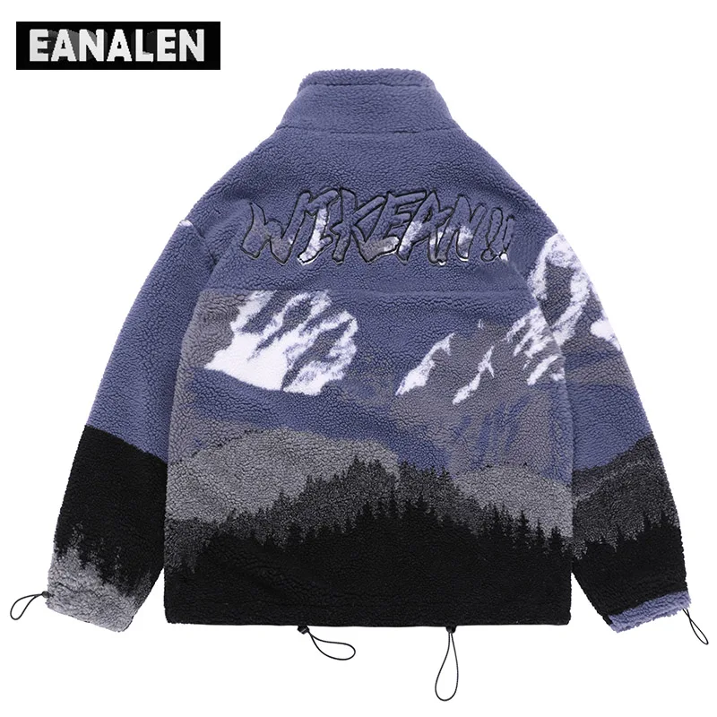 Винтажная парка в стиле Харадзюку Мужская большого размера пуховик бойфренда с