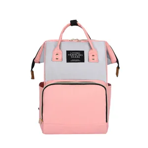 Вместительный дорожный рюкзак для мам, многофункциональная Водонепроницаемая Детская сумка для подгузников, уличная сумка для мам, 38 х24х13 см