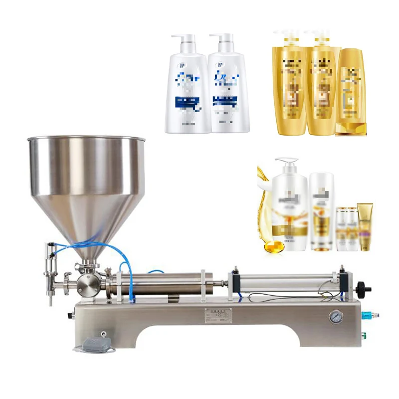 

HBLD Automatic Filler Conveyor Belt With single Head Paste filling machine Can Sense High Precision High Temperature B129