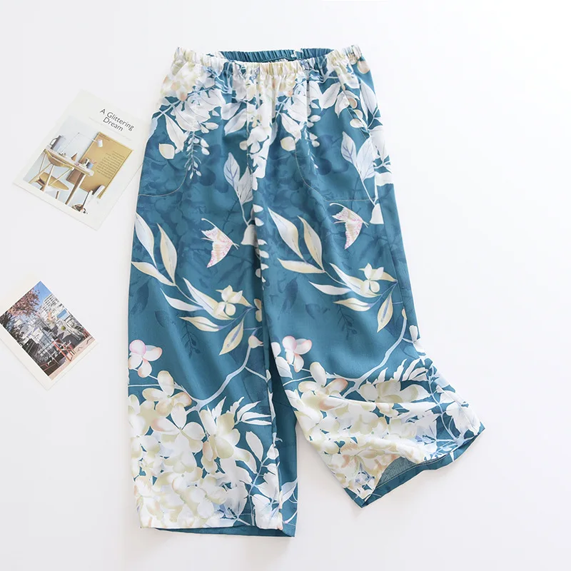 

Sleep Bottoms For Women Lounge Short Pajama Shorts Women 21-339