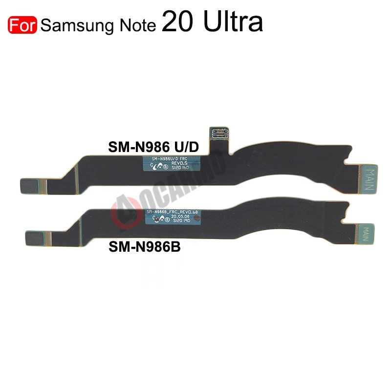 Для Samsung Galaxy Note 20 Ultra 10 Plus + 4G 5G 986B 986U Wi-Fi сигнальная антенна основная плата Разъем