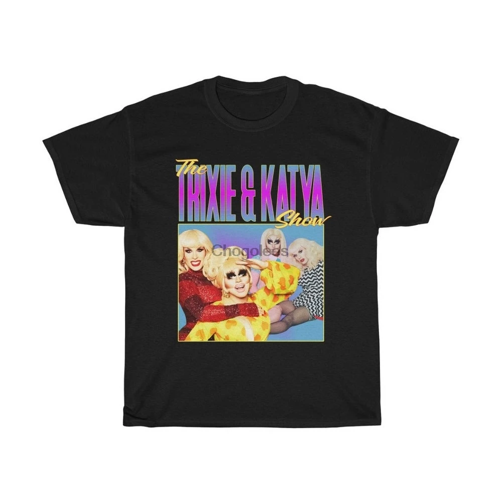 Футболка Trixie и Katya Show футболка &amp для ТВ-шоу музыка в винтажном стиле - купить по