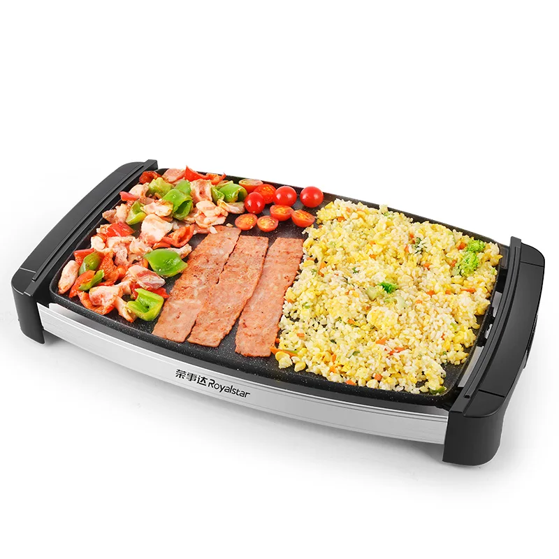 household indoor korean multi function smokeless stove electric grill teppanyaki dish electric baking pan pot barbecue machine free global shipping