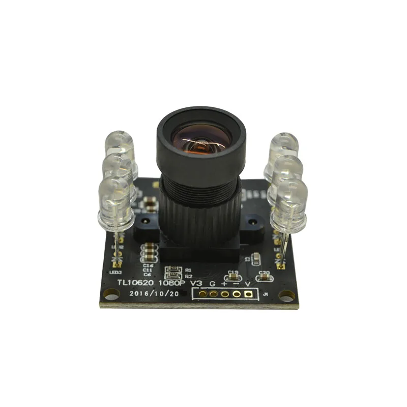

HD Infrared Narrowband 1080P Android Industrial Camera Wide-angle Undistorted USB Camera 60 Frame PCBA Module