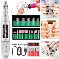 nail power drill 54pcsset professional electric drills manicure styling tool pedicure swo filing shaping tool feet care product
