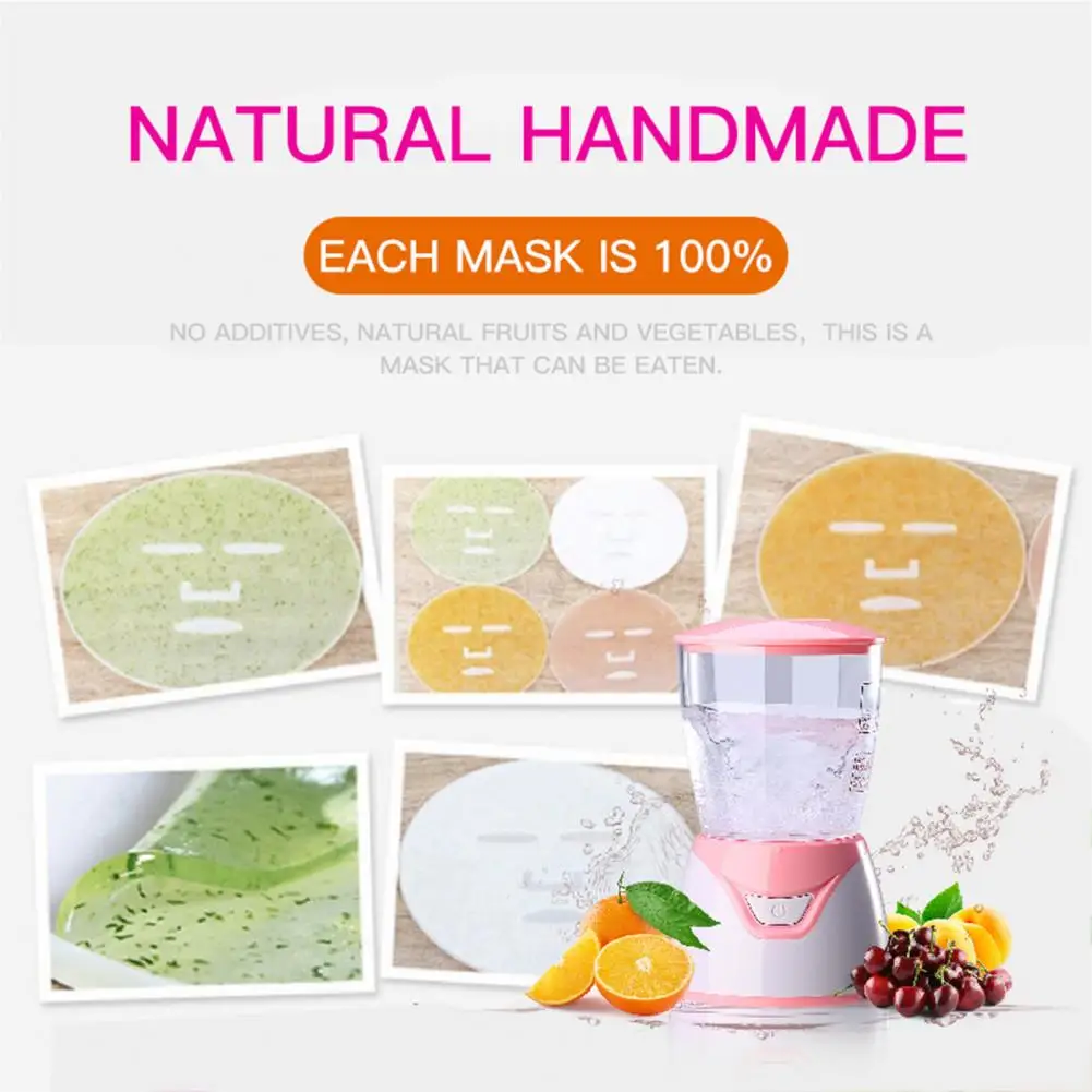 Маска машина Автоматическая DIY ABS бесшумный по уходу за кожей фрукты маска
