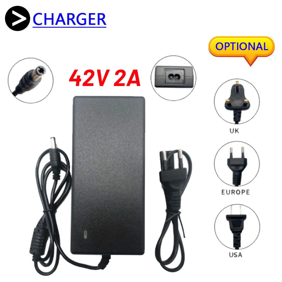 NEW 36V 36Ah Battery Ebike Pack 18650 Li-Ion Batteries 500W for High Power Electric Scooter Motorcycle Scooter+Charger | Электроника