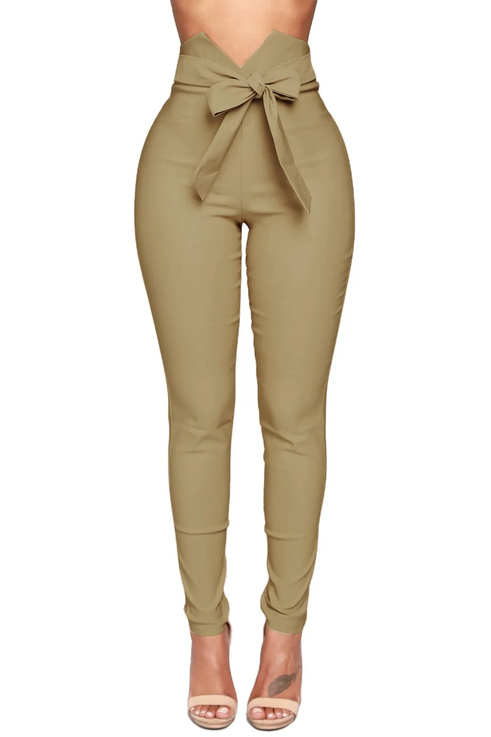 

Popular Harem Bandage Trousers for Women Stretch Long Pencil Pants Casual Lady Fashion Yoga Jogging High-waist Fitness Leggings