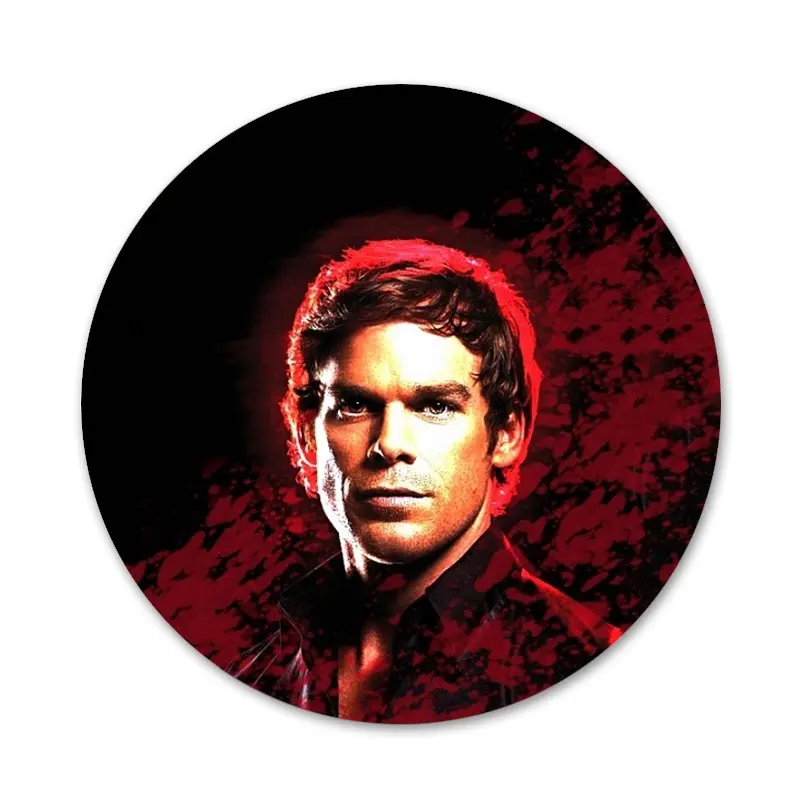 Значки для ТВ-шоу Декстер Морган Металлические фотографий | Дом и сад