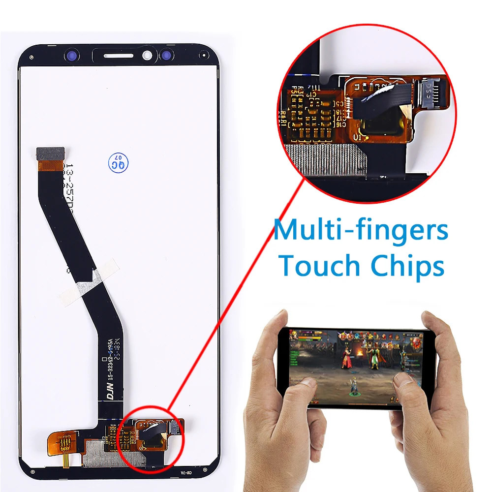 Сенсорный ЖК дисплей для Huawei Y6 2018 с рамкой в сборе Prime ATU L11 L21 L22 LX1 LX3 L31 L42|Экраны