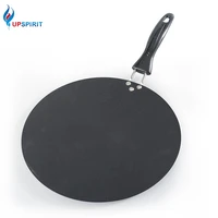 upspirit 30cm pancake pan iron round griddle non stick crepe pan for egg omelette frying gas induction cooker cookware