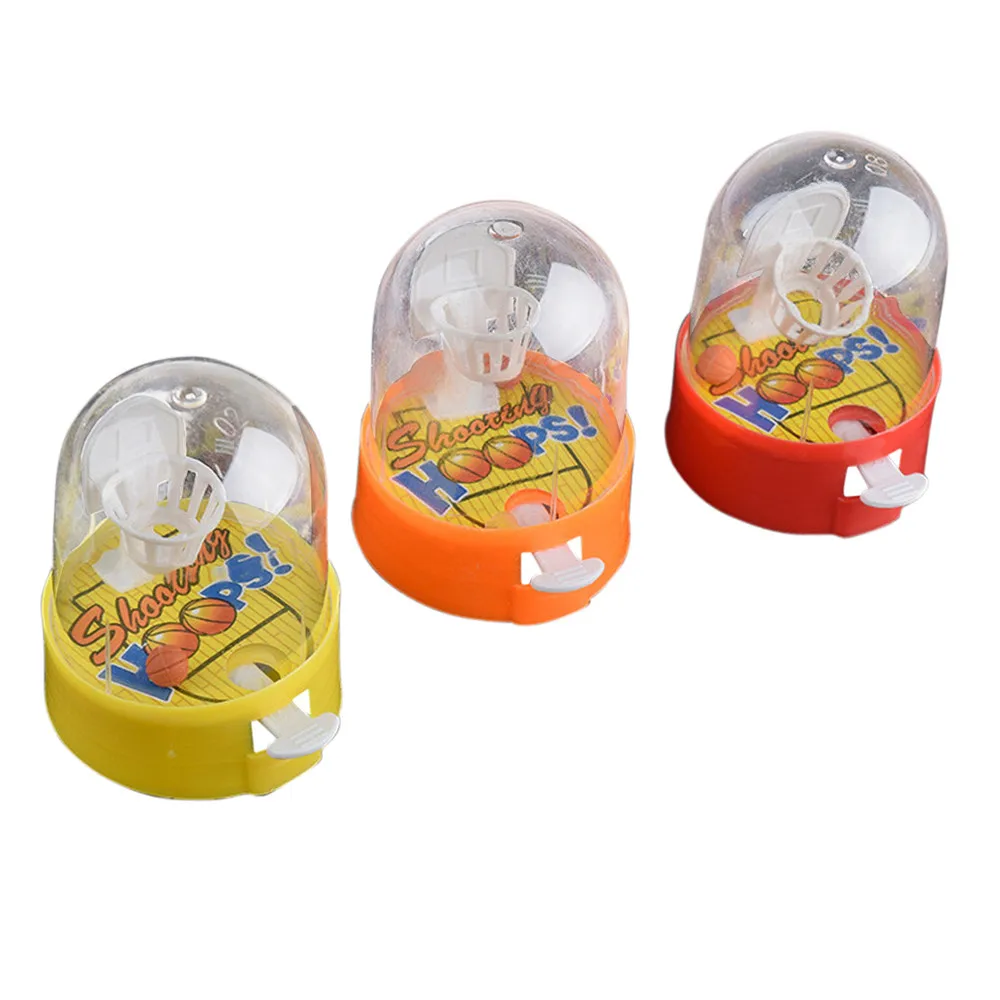 

Kids toys 6cm 9cm Developmental Basketball Machine Anti-stress Player Handheld Children Basketball shooting Decompression toys#F