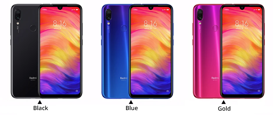 Глобальный Встроенная память Xiaomi Redmi Note 7 Note7 4 GB 64 GB Snapdragon 660 4000 мА/ч, 48MP камеры 6," Тип C полная Экран смартфон