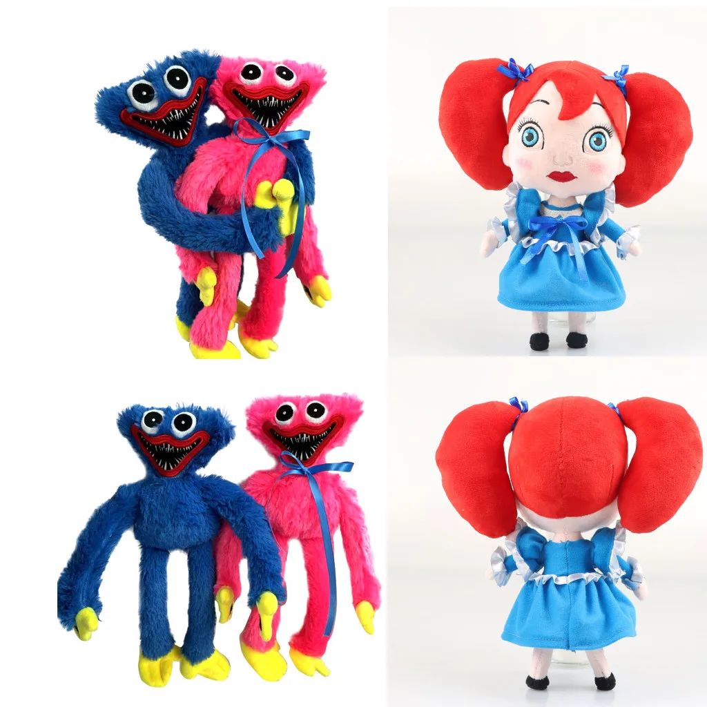 2022 40 см Huggy Wuggy плюшевая игрушка Мак игра Плюшевые игрушки Мягкие набивные