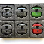 2021 Роскошная гарнитура чехол для Airpods Pro Чехол из углеродного волокна Ультратонкий Твердый чехол для наушников Аксессуары для Apple Airpods 3