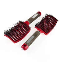 hair comb scalp massage comb hairbrush dropshipping bristle women wet curly detangle hair brush salon hairdressing styling tool