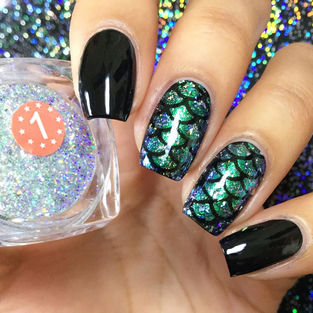 BeautyBigBang, 0,2 г, хамелеон, лак для ногтей, неровные блестки, порошок кораллового цвета, блестки, маникюрные украшения ногти, блестки