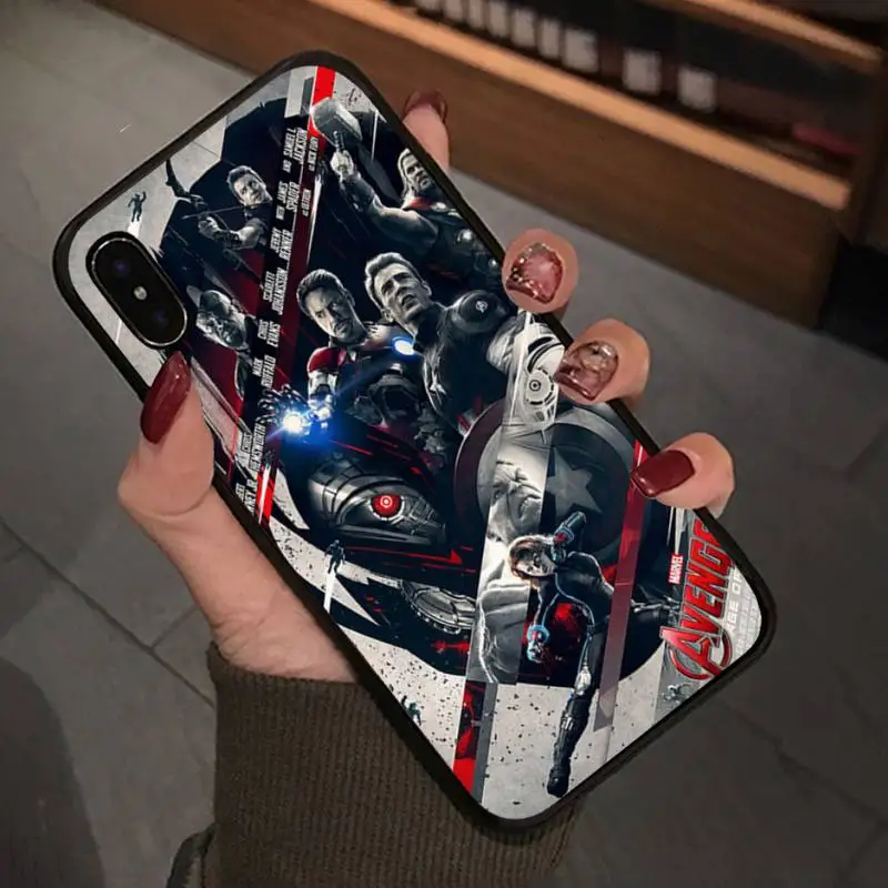 Motirunner Marvel Avengers Luminous Tempered Mobile Case For Xiaomi Redmi Note 4x 4a 5 5a Plus 6 6a Pro S2 Telephone Accessories | Мобильные