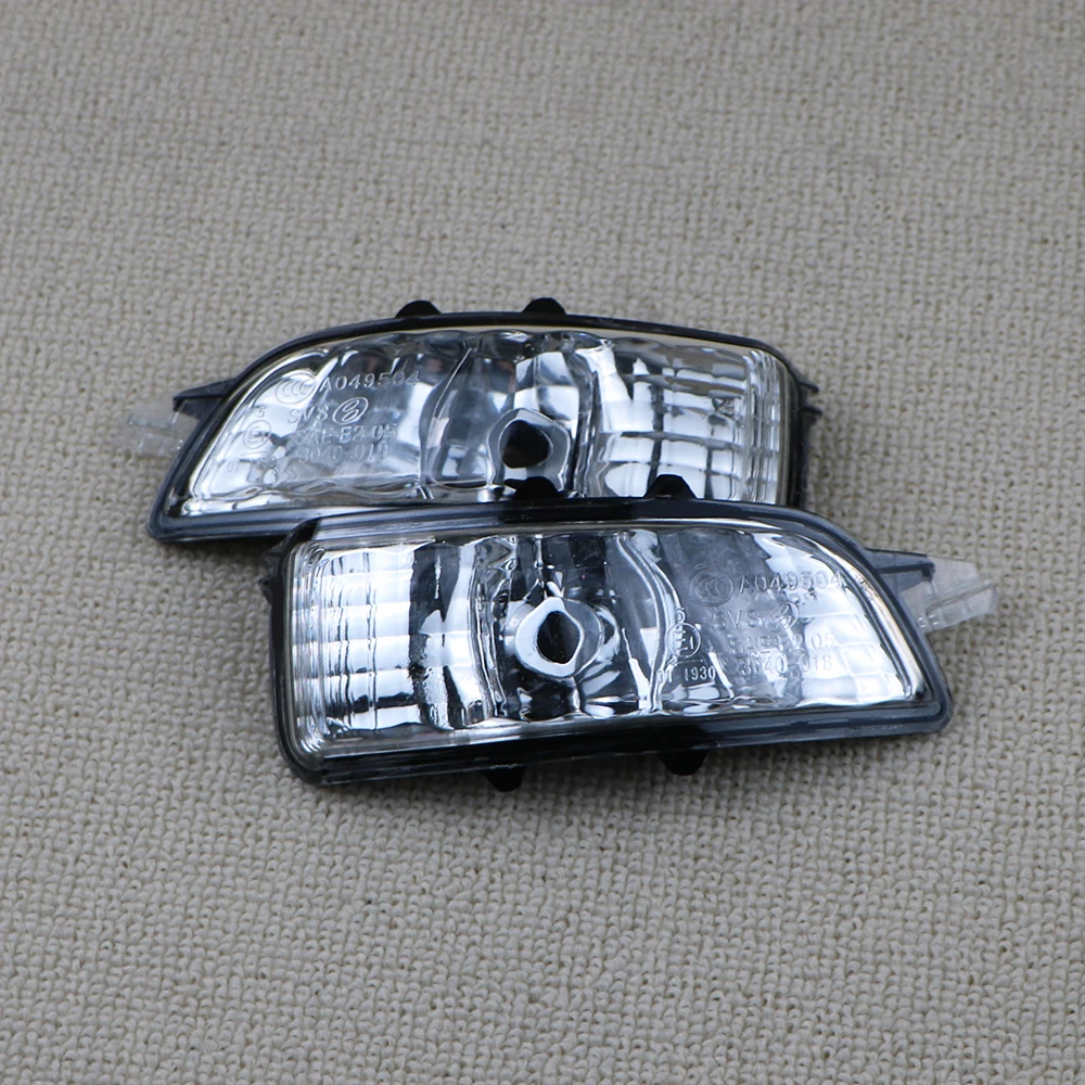 31111090 For Volvo S40 S60 S80 C30 C70 V50 V70 2007 2008 2009 Left &ampRigh Mirror Indicator Turn Signal Light Lamp Lens 31111102 |