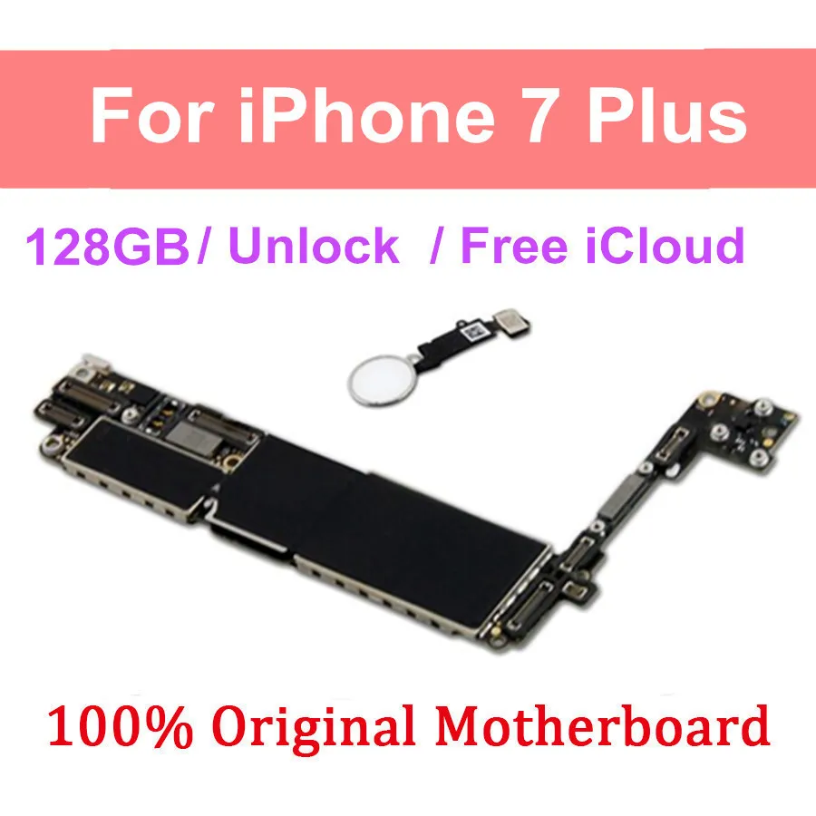 Заводская Разблокировка для iphone 7 Plus 5 дюймов материнская плата протестирована