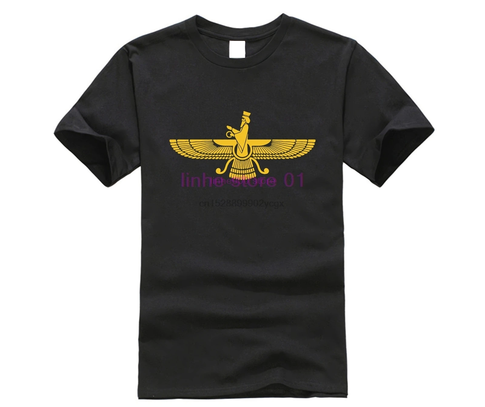 Мужская футболка фарвагар Иран Персия символ иранский персидский