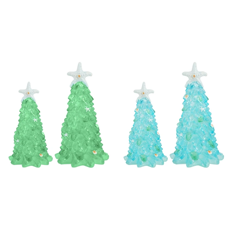

Beautiful Sea Christmas Tree Crystal Ocean Christmas Tree Beach Resin and Unique Christmas Party Decor